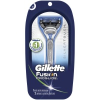 Gillette Fusion Proglide Silvertouch 1 Razor 2 Cartridges Gillette Fusion Proglide Silvertouch 1 Razor 2 Cartridges
