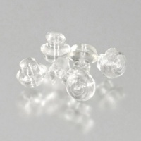 Poly Pierced Earring Backs - 3 Pairs