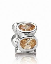 PANDORA's 'Oval Lights' charm is the perfect way to add color and sparkle to your bracelet. PANDORA's 'Oval Lights' charm is the perfect way to add color and sparkle to your bracelet.