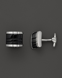 Striking onyx enhances the gleam of sterling silver. By Dolan & Bullock. From the Onyx Collection. Striking onyx enhances the gleam of sterling silver. By Dolan & Bullock. From the Onyx Collection.