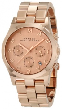 Marc Jacobs Henry Rose Gold Dial Women's Watch MBM3107 Marc Jacobs Henry Rose Gold Dial Women's Watch MBM3107