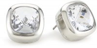 T Tahari Silver Tone Singnature Stud Earrings T Tahari Silver Tone Singnature Stud Earrings