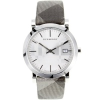 Burberry Women's BU1869 Stainless Steel Analog Silver Dial Watch Burberry Women's BU1869 Stainless Steel Analog Silver Dial Watch