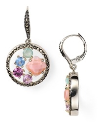 Adorned with a dazzling array of stones in striking sterling silver settings, these drop earrings from Judith Jack will transform your look in a flash. This pair promise to add an eclectic finish. Adorned with a dazzling array of stones in striking sterling silver settings, these drop earrings from Judith Jack will transform your look in a flash. This pair promise to add an eclectic finish.