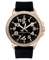 Travel the world with this always-chic Jetsetter watch from Juicy Couture. Travel the world with this always-chic Jetsetter watch from Juicy Couture.