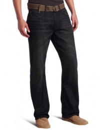 Lee Men's Dungarees Relaxed Boot Cut Jean with Belt Lee Men's Dungarees Relaxed Boot Cut Jean with Belt