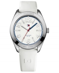 A sport watch that doesn't sacrifice fashion from Tommy Hilfiger. A sport watch that doesn't sacrifice fashion from Tommy Hilfiger.