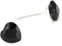 Betsey Johnson Small Black Heart Stud Earrings Betsey Johnson Small Black Heart Stud Earrings