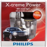 Philips 9006 X-treme Power Headlight Bulbs (Low-Beam), Pack of 2 Philips 9006 X-treme Power Headlight Bulbs (Low-Beam), Pack of 2