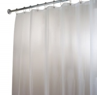 InterDesign EVA X-Wide Shower Curtain Liner, Clear Frost InterDesign EVA X-Wide Shower Curtain Liner, Clear Frost