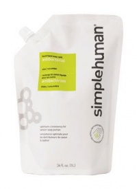 Simplehuman Liquid Hand Soap Refill Pouch, 34 Fluid Ounce Simplehuman Liquid Hand Soap Refill Pouch, 34 Fluid Ounce