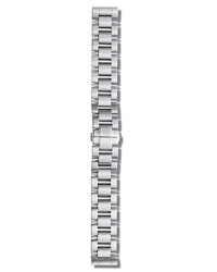 Michele Deco stainless steel three link bracelet watch strap gives your favorite timepiece a new look. Interchangeable with any Michele watch head from the Deco Collection.