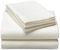 Pinzon Signature 190-Gram Cotton Velvet Flannel King Sheet Set, Cream Pinzon Signature 190-Gram Cotton Velvet Flannel King Sheet Set, Cream