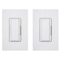 Lutron MAW603RH-WH Electronics Maestro 3-Way Duo Dimmer, White Lutron MAW603RH-WH Electronics Maestro 3-Way Duo Dimmer, White