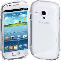 Cimo S-Line Back Case Flexible TPU Cover for Samsung Galaxy S III mini - Clear Cimo S-Line Back Case Flexible TPU Cover for Samsung Galaxy S III mini - Clear