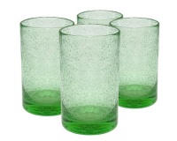 Artland Iris Highball, 17-Ounce, Light Green, Set of 4 Artland Iris Highball, 17-Ounce, Light Green, Set of 4