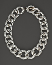 From the Glamazon Silver Collection, a Florentine chain necklace. Designed by Ippolita. From the Glamazon Silver Collection, a Florentine chain necklace. Designed by Ippolita.