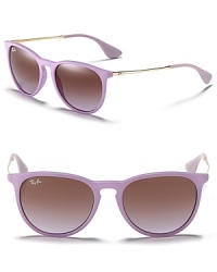 Delicate stems and curvy frames make these Ray-Ban shades fiercely feminine. Delicate stems and curvy frames make these Ray-Ban shades fiercely feminine.