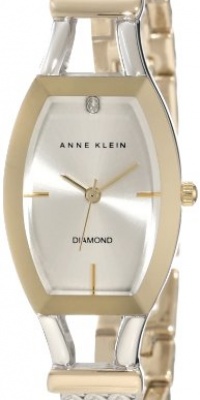 Anne Klein Women's 108031SVTT Diamond Accented Two-Tone Watch Anne Klein Women's 108031SVTT Diamond Accented Two-Tone Watch
