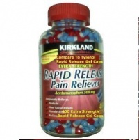Kirkland Signature 400-ct Acetaminophen Extra Strength (500 Mg), Rapid Release Gelcaps / Compare to Extra Strength Tylenol Rapid Release Gelcaps Kirkland Signature 400-ct Acetaminophen Extra Strength (500 Mg), Rapid Release Gelcaps / Compare to Extra Strength Tylenol Rapid Release Gelcaps