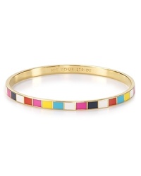 Color pop and block it with this gleaming kate spade new york, which features an inspirational interior engraving. Color pop and block it with this gleaming kate spade new york, which features an inspirational interior engraving.