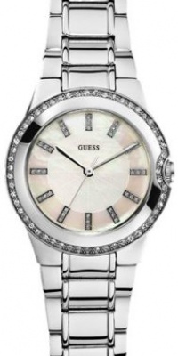 GUESS U11684L1 Feminine Sport Watch, Silver GUESS U11684L1 Feminine Sport Watch, Silver