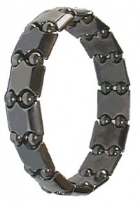 Men's X-Large 8.5 Powerful Magnetic Hematite Bracelet - Arthritis / Pain Relief