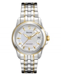 Bulova's Precisionist collection boasts a continuously sweeping second hand, accurate to 10 seconds a year. Bulova's Precisionist collection boasts a continuously sweeping second hand, accurate to 10 seconds a year.