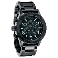 Nixon 42-20 Chrono Watch All Black, One Size Nixon 42-20 Chrono Watch All Black, One Size