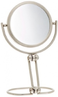 Jerdon MC315N 3-Inch Folding Two-Sided Swivel Travel Mirror with 15x Magnification, Nickel Finish Jerdon MC315N 3-Inch Folding Two-Sided Swivel Travel Mirror with 15x Magnification, Nickel Finish