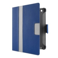 Belkin Cinema Stripe Folio Case with Stand for the New Apple 4th/3rd Generation and iPad 2 (Blue/Light Grey) Belkin Cinema Stripe Folio Case with Stand for the New Apple 4th/3rd Generation and iPad 2 (Blue/Light Grey)