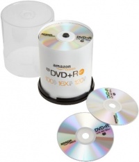 AmazonBasics 4.7 GB 16x DVD+R - 100 Pack Spindle AmazonBasics 4.7 GB 16x DVD+R - 100 Pack Spindle
