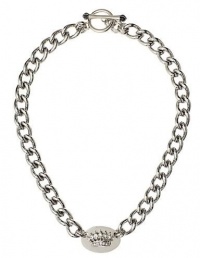 Juicy Couture Crown ID Necklace in Silver Juicy Couture Crown ID Necklace in Silver