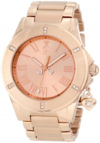 Juicy Couture Women's 1900895 Rich Girl Rose Gold Plated Bracelet Watch Juicy Couture Women's 1900895 Rich Girl Rose Gold Plated Bracelet Watch