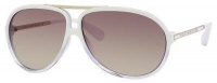 Marc by Marc Jacobs MMJ220/S Sunglasses - 0YRG White Crystal Gold (7W Brown Gold Mirror Lens) - 60mm Marc by Marc Jacobs MMJ220/S Sunglasses - 0YRG White Crystal Gold (7W Brown Gold Mirror Lens) - 60mm