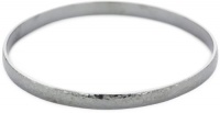 GURHAN Midnight Dark Sterling Silver Hammered Bangle Bracelet GURHAN Midnight Dark Sterling Silver Hammered Bangle Bracelet