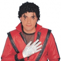 Adult's Michael Jackson Thriller Costume Wig Adult's Michael Jackson Thriller Costume Wig