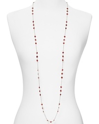 Pop rocks! This ABS by Allen Schwartz necklace features a luxe array of delicate stone channels set against a simple silver chain. Pop rocks! This ABS by Allen Schwartz necklace features a luxe array of delicate stone channels set against a simple silver chain.