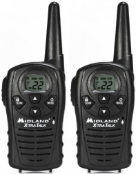Midland LXT114 22-Channel 18-Mile FRS/GMRS Two-Way Radio (Pair) Midland LXT114 22-Channel 18-Mile FRS/GMRS Two-Way Radio (Pair)