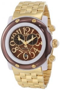 Glam Rock Men's GK1140 Miami Beach Chronograph Brown Mother-Of-Pearl Dial Watch Glam Rock Men's GK1140 Miami Beach Chronograph Brown Mother-Of-Pearl Dial Watch