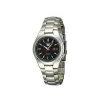 Seiko Men's SNK607 Automatic Black Dial Stainless Steel Watch Seiko Men's SNK607 Automatic Black Dial Stainless Steel Watch