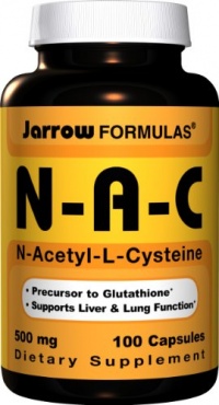 Jarrow Formulas N-A-C (N-Acetyl-L-Cysteine), 500mg, 100 Capsules Jarrow Formulas N-A-C (N-Acetyl-L-Cysteine), 500mg, 100 Capsules