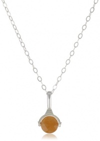 Dogeared Jewels and Gifts Healing Gems Gold-Plated Red Aventurine Necklace Dogeared Jewels and Gifts Healing Gems Gold-Plated Red Aventurine Necklace