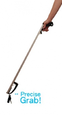 Ez2Care Alumium Reacher with Magnetic Tip and Ergo Handle, Silver, 30 Inch Ez2Care Alumium Reacher with Magnetic Tip and Ergo Handle, Silver, 30 Inch
