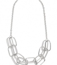 G by GUESS Silver-Tone Chain-Link Necklace, SILVER G by GUESS Silver-Tone Chain-Link Necklace, SILVER