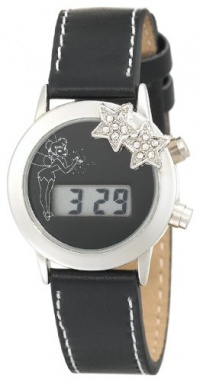 Disney Kids' TK1034A Tinkerbell Black Dial Black Strap Watch Disney Kids' TK1034A Tinkerbell Black Dial Black Strap Watch