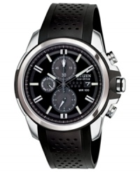 Citizen has created a modern sports watch with chronograph tech. Powered by Eco-Drive, running on both natural and artificial light, never needing a battery. From the Drive from Citizen Eco-Drive collection. Citizen has created a modern sports watch with chronograph tech. Powered by Eco-Drive, running on both natural and artificial light, never needing a battery. From the Drive from Citizen Eco-Drive collection.