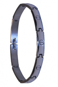Dynamis bracelet, stainless steel divided circle design Dynamis bracelet, stainless steel divided circle design