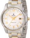 Bulova Men's 98B140 Precisionist Claremont Two-Tone Bracelet Watch