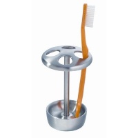 InterDesign Forma Toothbrush Stand, Brushed Stainless Steel InterDesign Forma Toothbrush Stand, Brushed Stainless Steel